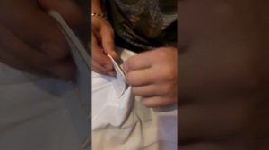 Как прикрепить погон(РЖД) на рубашку.