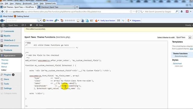 Adding Custom Fields to the WooCommerce Checkout Page -Part 3 смотреть онлайн