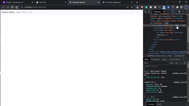 6.2- Modern website UI landing page | HTML, CSS, Bootstrap 5.1 | Navbar Styling смотреть онлайн