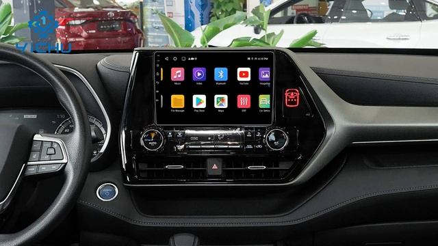 Android 10 Inch Car MP5 Player Android Auto Carplay Car GPS Navigation for Toyota Highlander 2021 смотреть онлайн
