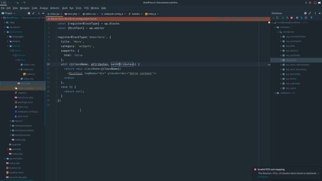 Tutoriel WordPress : Créer un bloc Gutenberg смотреть онлайн