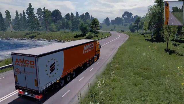 ETS 2 1.27 DAF XF105 Jönköping - Karlskrona смотреть онлайн