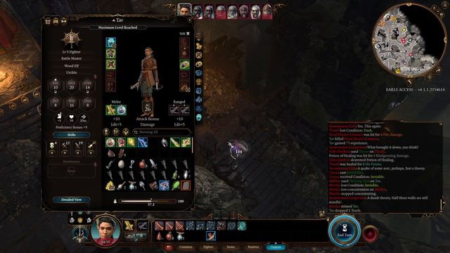 Baldur's Gate 3 - Fighter solo Nere & Duergars смотреть онлайн