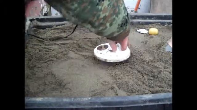 Detech EDS Gold Catcher: Test Con Stagnola 1-2