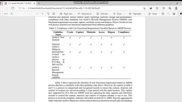 Archive Records Management System (ARMS): Functional Requirement смотреть онлайн