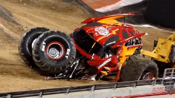 Monster Jam САМЫЕ БЕЗУМНЫЕ АВАРИИ