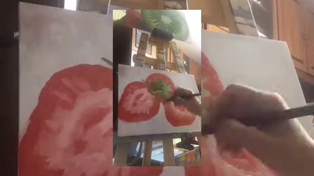 Клубника Картина маслом https://instagram.com/ekaterinakuznetsova77?utm_source=ig_profile_share&igs смотреть онлайн