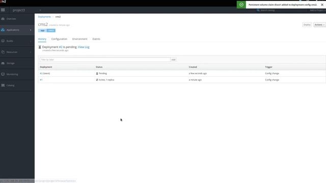Despliegue de aplicaciones PHP en OpenShift con almacenamiento persistente смотреть онлайн
