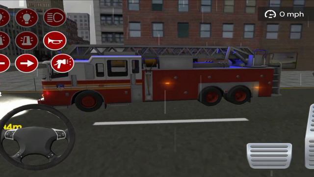 Real fire truck driving simulator games ।। real fire truck driving android gameplay смотреть онлайн
