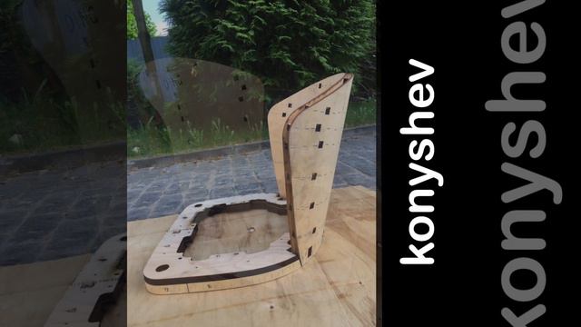 #мягкаямебель DIY Стулья на основе каркасов konyshev смотреть онлайн