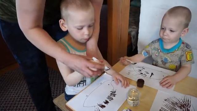 Рисование "Ёжик" смотреть онлайн