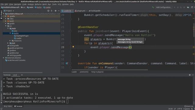 Minecraft Plugins mit Kotlin schreiben Tutorial #6 - Spieler auslesen und fliegen erlauben смотреть онлайн