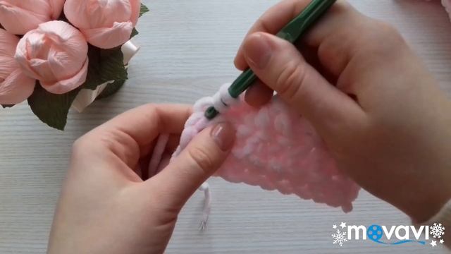 ДЕТСКИЙ ПЛЮШЕВЫЙ ПЛЕД КРЮЧКОМ. МАСТЕР-КЛАСС. смотреть онлайн