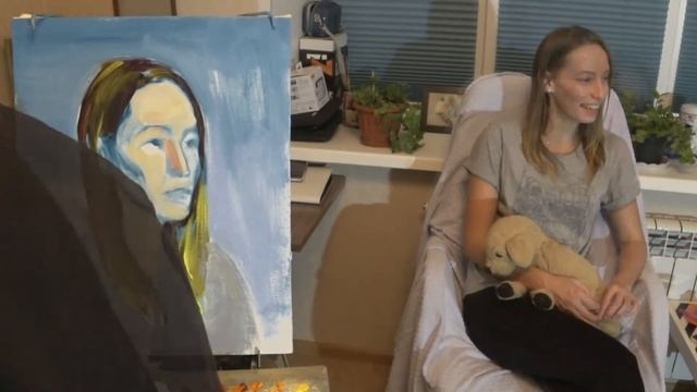Как быстро нарисовать портрет. смотреть онлайн