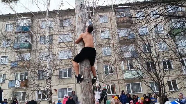 Широкая масленица в п. Кудряшовский, НСО (25.02.23) смотреть онлайн