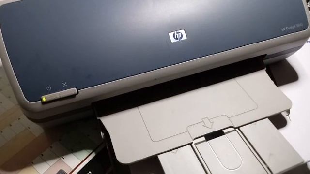 HP Deskjet 3845 #limpieza , #alineación y #cartuchos #compatibles смотреть онлайн