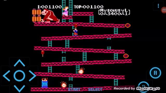 Donkey Kong classics Gameplay android (NES Emulator)😠 смотреть онлайн