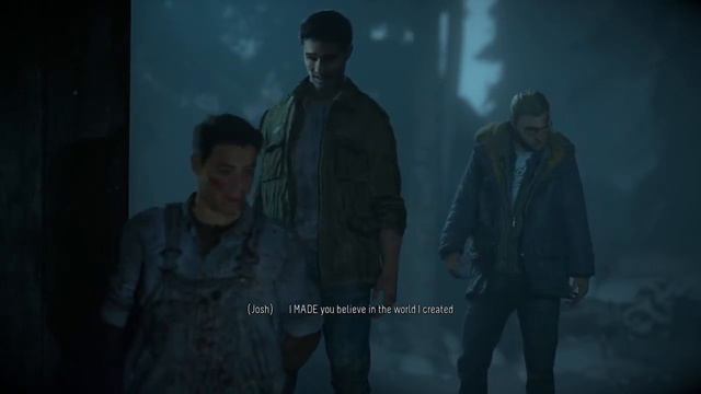 Until Dawn shed interrogation scene. смотреть онлайн