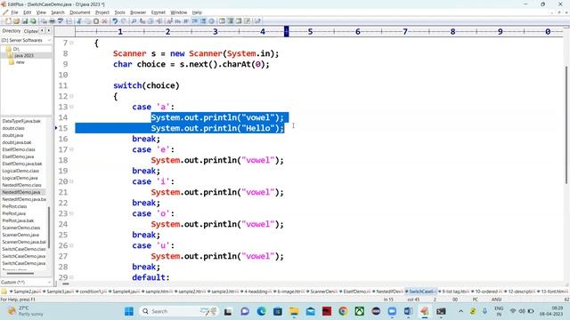 19 java full stack Java nested if and java switch case with examples 24 03 2023 смотреть онлайн