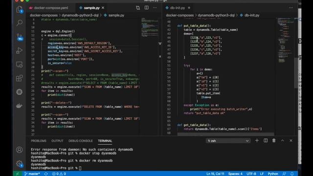 DynamoDBをSQLっぽく操作する。Docker-compose環境の説明 смотреть онлайн