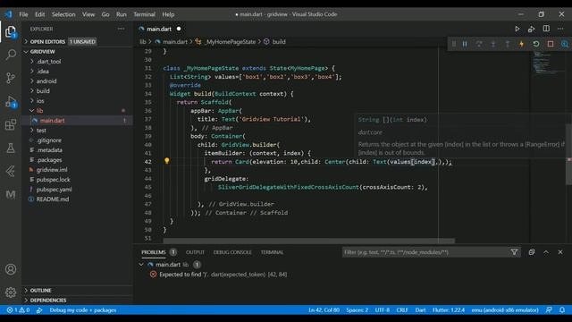 Flutter Gridview Tutorial - Show Images in Gridview | easyFlutter смотреть онлайн