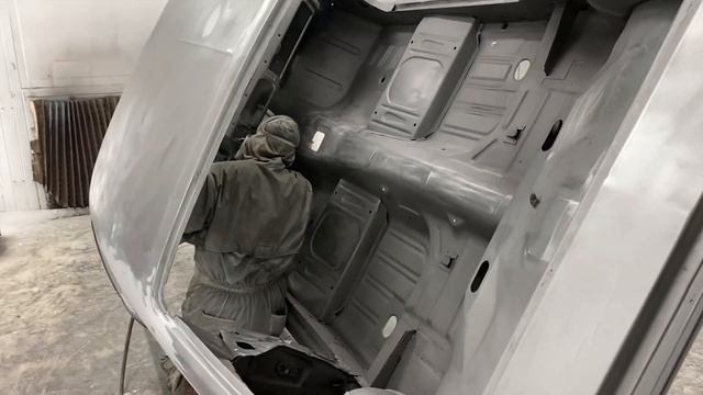 Ford Mustang Fastback 1967 restoration EP8 Epoxy Primer time!!! смотреть онлайн