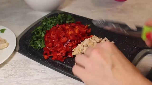 Салат «Калейдоскоп» порадует не только глаз! Вкус невероятный! смотреть онлайн