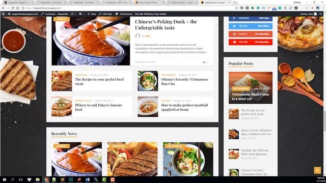 Best Responsive Magazine & Blog WordPress Theme for 2018 - Magazette Magazine WP смотреть онлайн