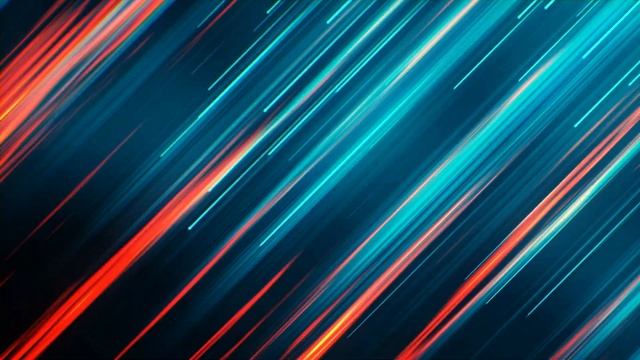 Diagonal Slanted LINES In Blue And Orange. Video BACKGROUND Loop +PREMIUM 4K 60FPS Version