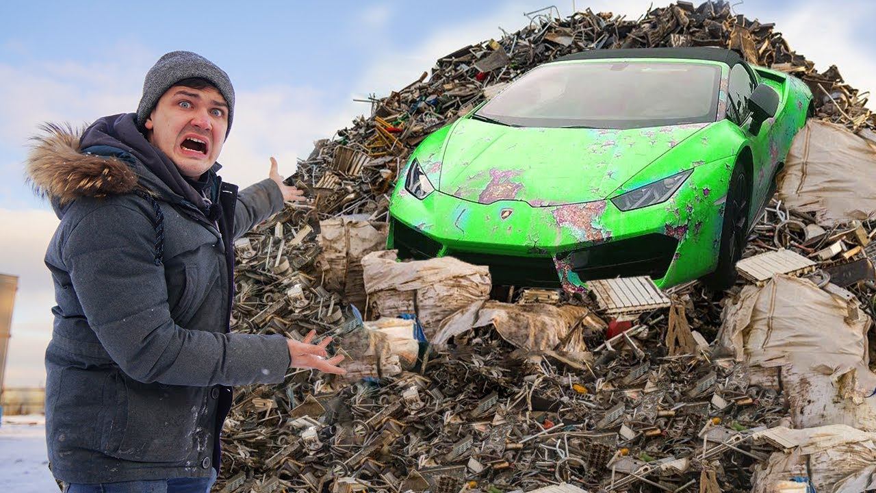 Сдали Ламборгини на металл! Сколько мы заработали? смотреть онлайн