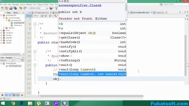 Access Specifiers in Java (18) || Urdu || Hindi || Java for Beginners смотреть онлайн