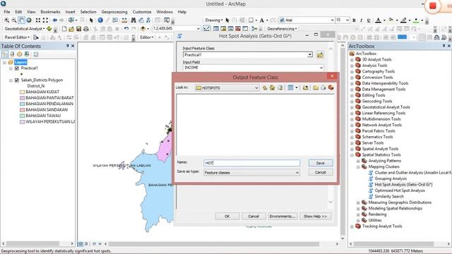 SPATIAL ANALYSIS TECHNIQUE-HOTSPOTS GETIS ORD GI смотреть онлайн