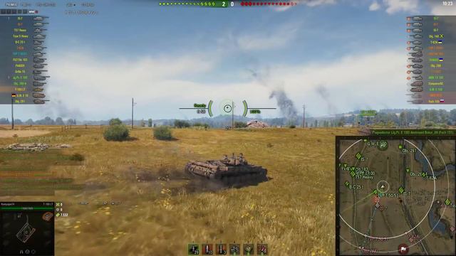 T-100 LT || 20K Assist Damage || World of Tanks смотреть онлайн
