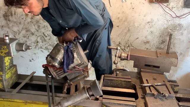 How To Make A Scrap Old Flywheel Plate Work Again. Made The Rusted Flywheel Workable Again