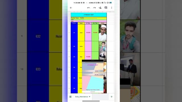 My Attendance System Using QR Code Scanner || Linked with Google Sheet Direct || PLEASE SUBSCRIBE смотреть онлайн