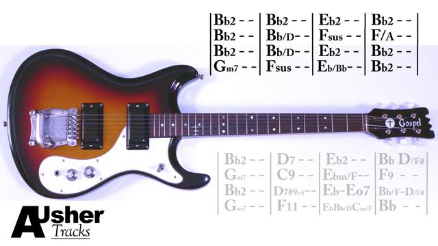 Amazing Grace | Gospel Chords Backing Track in Bb major смотреть онлайн