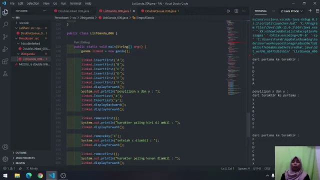 Pemrograman Java (Double Linked List) смотреть онлайн