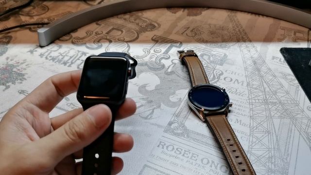 АСМР сравнение смарт часов Apple и Huawei шепот смотреть онлайн