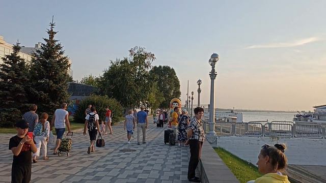 Речной вокзал в Самаре. смотреть онлайн