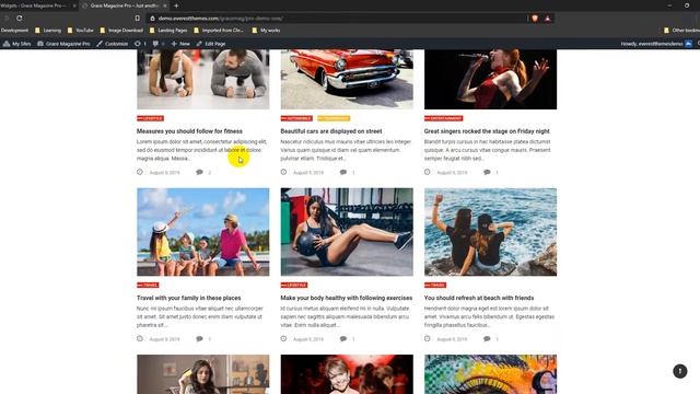 Half Widgets Settings Options for GraceMag WordPress Theme смотреть онлайн