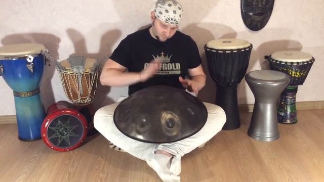 Ханг Handpan хэндпан  Hang Drum Ми минор: E: A B C D E F# G A. -  Warmer Wind В НАЛИЧИИ