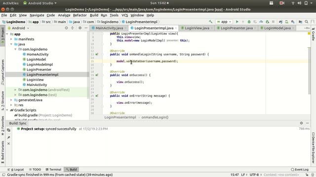 Android Login App with MVP Architecture Pattern : Part 7 смотреть онлайн