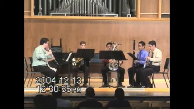 Suite Concertante for Tuba and Woodwind Quintet - I. Capriccio смотреть онлайн