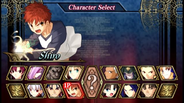 Let's Play Fate / Unlimited Codes - Shirou Arcade Mode смотреть онлайн