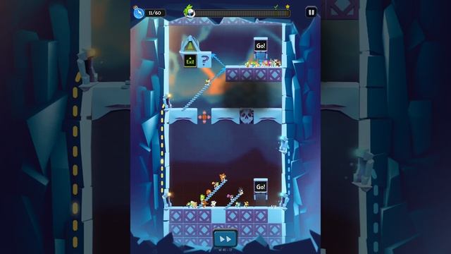 Lemmings 2018 - Walkthrough W81-17 : Android, iOS Gameplay смотреть онлайн