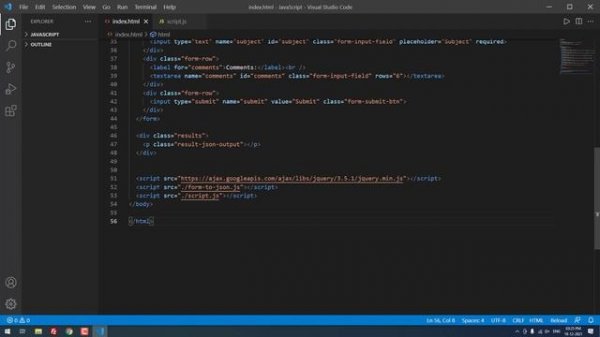 How to Convert HTML Form Data to JSON Object