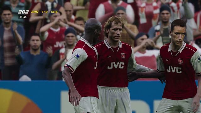 MATCH OF THE DAY | Sunderland v Newcastle & Arsenal v Chelsea | 1996/97 Season PES 2021 смотреть онлайн
