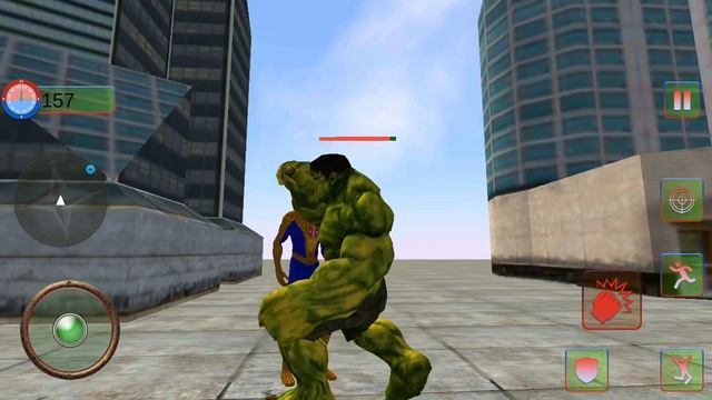 Monster Hero Vs Flying Spider Superhero City Battle #3 - Android GamePlay смотреть онлайн