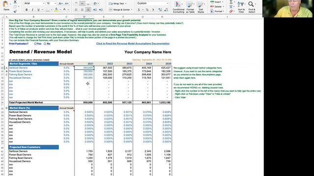 How to Project Sales / Revenue Numbers for Your Business Plan смотреть онлайн