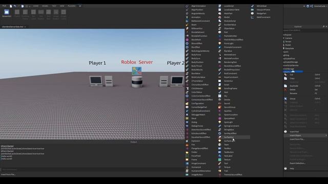 What are Local and Server Scripts? - Roblox Scripting Tutorial смотреть онлайн